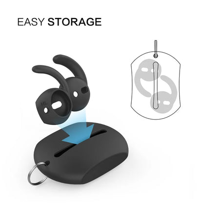 AHASTYLE PT60-3 For Apple AirPods 3 Ear Hooks Silicone Cover Anti-slip Ear Tips, M