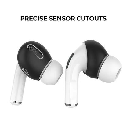 AHASTYLE PT76-PRO For Apple AirPods Pro 1 Pair Size S Soft Silicone Sleeve Slim Earbuds Cover