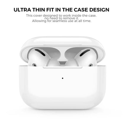 AHASTYLE PT76-PRO For Apple AirPods Pro 1 Pair Size S Soft Silicone Sleeve Slim Earbuds Cover