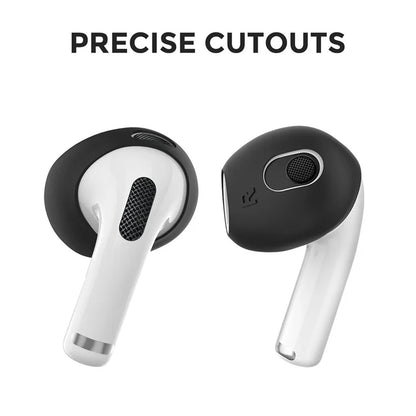 AHASTYLE PT76-3 1 Pairs Slim Ear Cover for Apple AirPods 3 Silicone Ear Tips, L