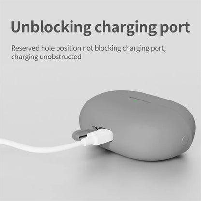 For HUAWEI FreeClip TWS Earphone Silicone Protective Case Anti-drop Cover