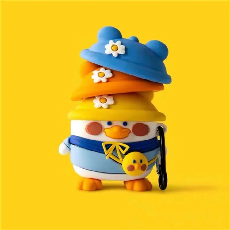 No.3 Cartoon Silicone Cover for Pro 6 Bluetooth Earphone Dust-proof Protective Sleeve