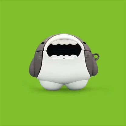 No.3 Cartoon Silicone Cover for Pro 6 Bluetooth Earphone Dust-proof Protective Sleeve