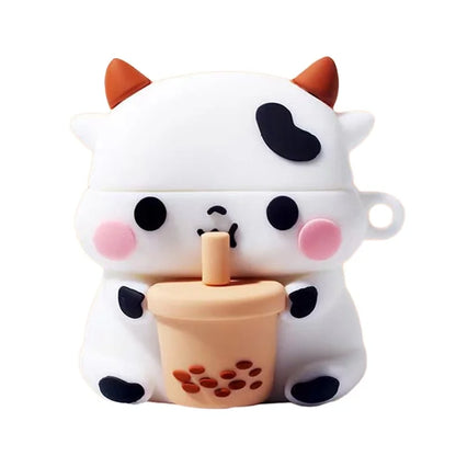 No.2 Protective Cover For Lenovo LP40 Cartoon Bluetooth Earphone Silicone Sleeve
