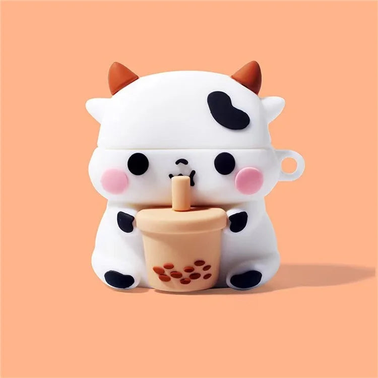 No.2 Protective Cover For Lenovo LP40 Cartoon Bluetooth Earphone Silicone Sleeve