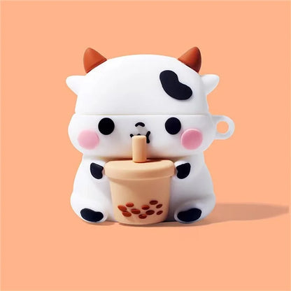 No.2 Protective Cover For Lenovo LP40 Cartoon Bluetooth Earphone Silicone Sleeve