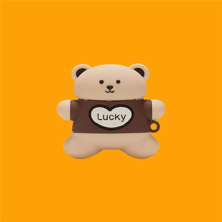 For Pro 4 Bluetooth Earphone Cover Cute Cartoon Silicone Case Anti-scratch Protector