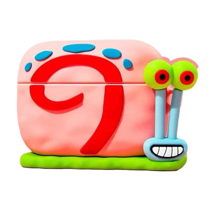 For Baseus W04 Lovely Cartoon TWS Earphone Anti-drop Case Soft Silicone Cover