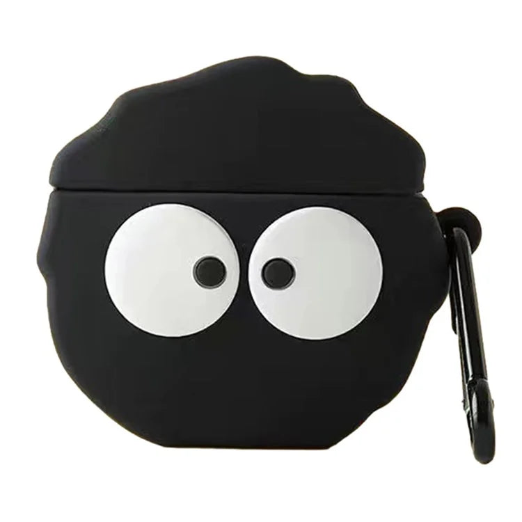 For Baseus W04 Lovely Cartoon Bluetooth Earphone Cover Soft Silicone Anti-drop Case