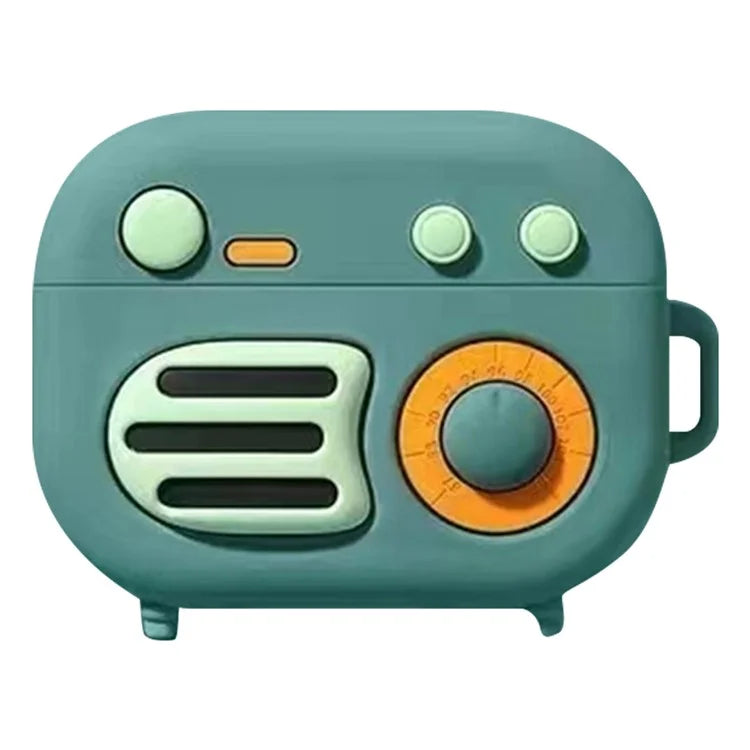 For Baseus W04 Lovely Cartoon Bluetooth Earphone Cover Soft Silicone Anti-drop Case