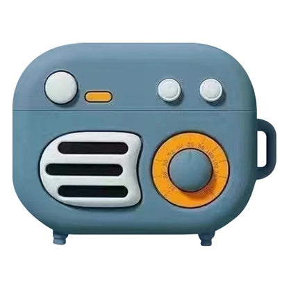 For Baseus W04 Lovely Cartoon Bluetooth Earphone Cover Soft Silicone Anti-drop Case