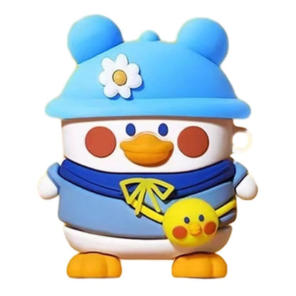 For Beats Fit Pro Lovely Cartoon Bluetooth Earphone Protective Cover Silicone Anti-scratch Sleeve