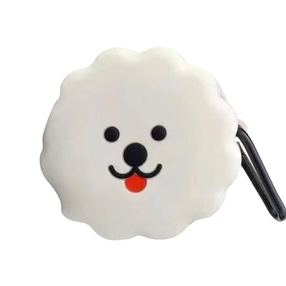 For Beats Fit Pro Lovely Cartoon Bluetooth Earphone Protective Cover Silicone Anti-scratch Sleeve