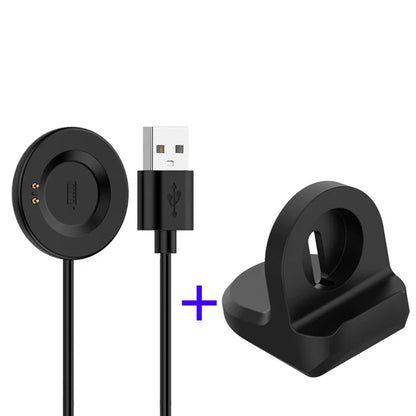 For iTouch Air 3 Silicone Display Holder Smartwatch Charger Set with Cable