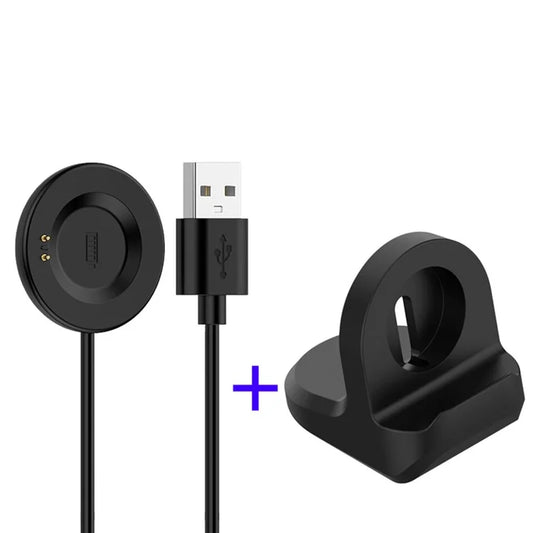 For iTouch Air 3 Silicone Display Holder Smartwatch Charger Set with Cable