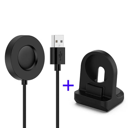 For Xiaomi Watch S1 Pro Smartwatch Charger Charging Pad with Silicone Display Holder