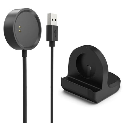 For Realme Watch RMA161 Cable Charging Pad Smartwatch Charger with Silicone Display Holder