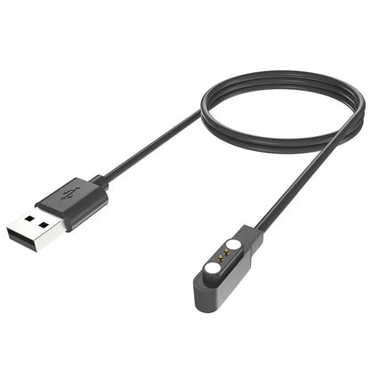 For QCY Watch GTC / Watch WA22GTCA USB 60CM Cable Magnetic Watch Charger Charging Dock