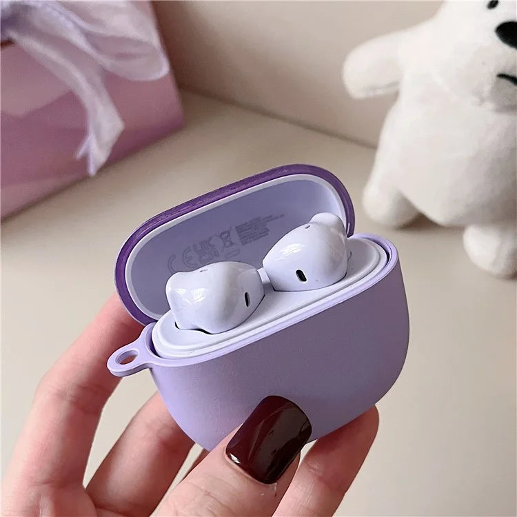 For Honor Earbuds X6 PC Earphone Case Matte Earphone Protector Pure Color Design