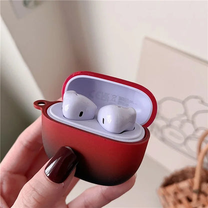 For Honor Earbuds X6 PC Case Matte Earphone Protective Cover Gradient Color Design
