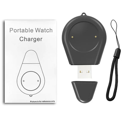 For Honor Watch GS 4 Waterdrop Shape USB Charger Smart Watch Portable Charging Dock