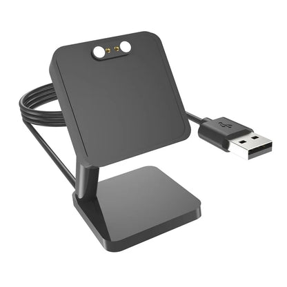 For QCY Watch GTC / Watch WA22GTCA Magnetic Charging Stand Wireless Charger Station with 100cm USB Cable