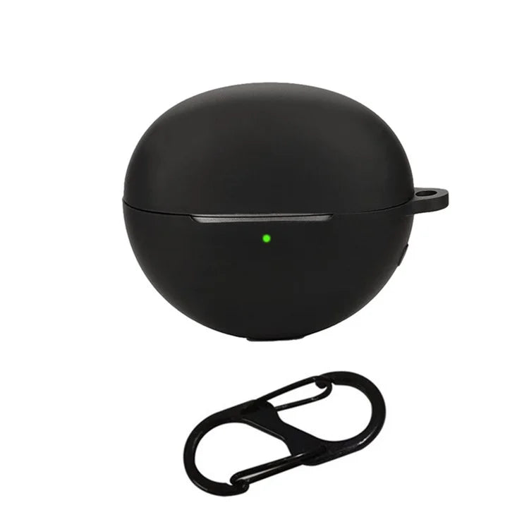 For Huawei FreeClip Earphone Protective Silicone Case Dust Cover with Hanging Buckle