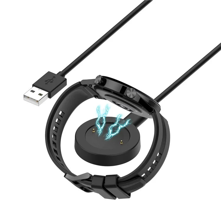 For Honor Watch GS 4 / Watch GS 3 MUS-B19 / Watch 4 TMA-L19 Charging Dock Watch Charger with 1m Splittable Cable