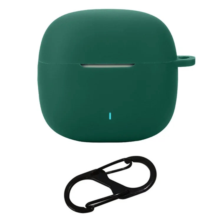 For EDIFIER Magic ANC Earphone Cover Sleeve Silicone Case with Buckleish Green