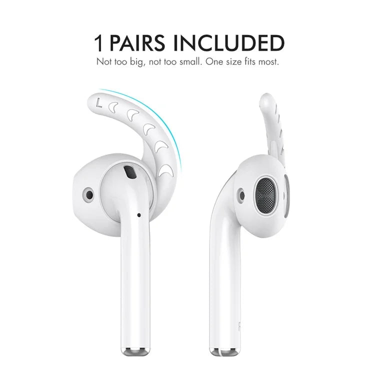 AHASTYLE PT14 for Apple AirPods with Charging Case (2016)  /  (2019)  /  AirPods with Wireless Charging Case (2019) 1 Pair Ear Hooks Ear Tips
