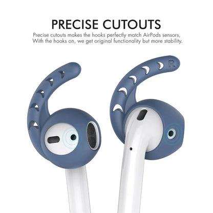 AHASTYLE PT14 for Apple AirPods with Charging Case (2016)  /  (2019)  /  AirPods with Wireless Charging Case (2019) 1 Pair Ear Hooks Ear Tips