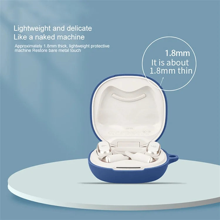 For Edifier Comfo Solo Earphone Case Soft Silicone Earbud Cover with Buckle
