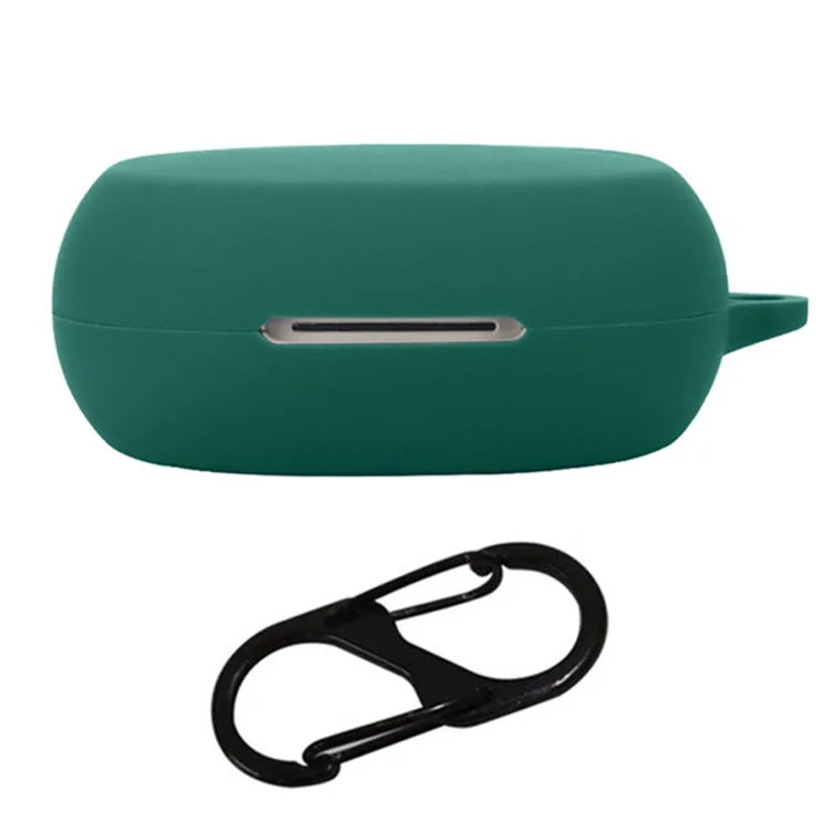 For Edifier Comfo Solo Earphone Case Soft Silicone Earbud Cover with Buckleish Green