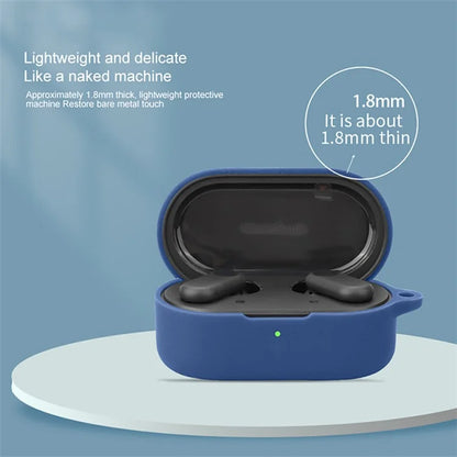For OnePlus Buds V Earphone Silicone Case Bluetooth Earbud Cover with Buckle