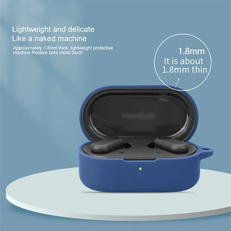 For OnePlus Buds V Earphone Silicone Case Bluetooth Earbud Cover with Buckle