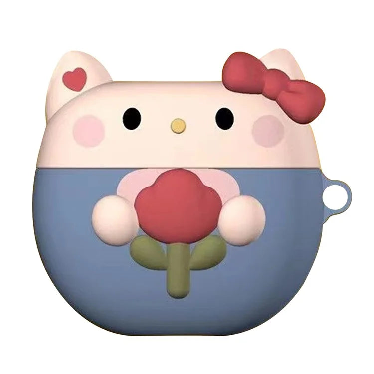 For Xiaomi Redmi Buds 4 Pro Lovely Cartoon Silicone Cover Bluetooth Earphone Protection Sleeve