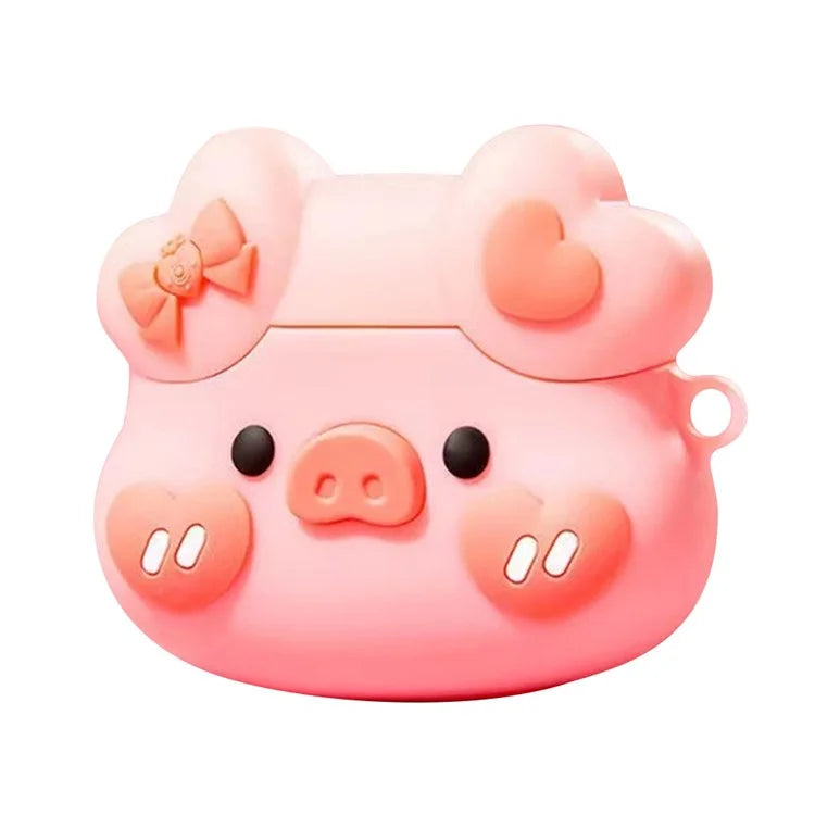 For Xiaomi Redmi Buds 4 Lite Cartoon Design Bluetooth Earphone Silicone Anti-drop Cover