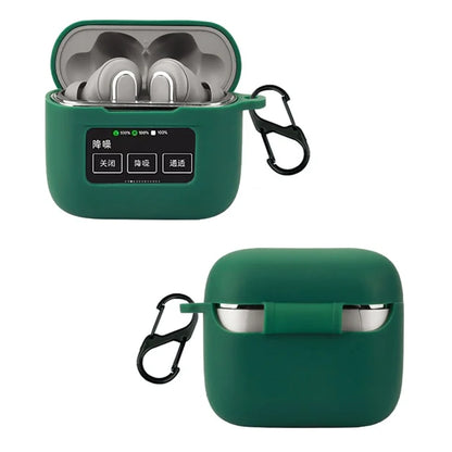 Dust Cover for Viken V8 Wireless Bluetooth Earphones Silicone Case with Anti-lost Buckle