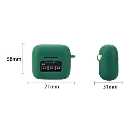 Dust Cover for Viken V8 Wireless Bluetooth Earphones Silicone Case with Anti-lost Buckle