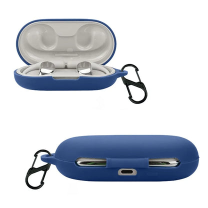 For Xiaomi OWS Earphone Cover Protection Sleeve Silicone Case with Buckleish Green