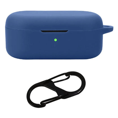 For Oppo Enco Buds2 Pro Case Soft Silicone Anti-Lost Earphone Protective Cover with Buckle