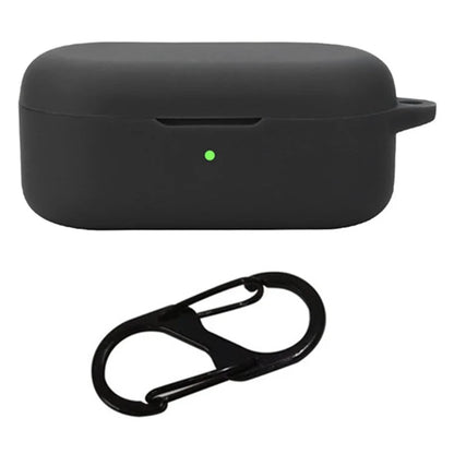 For Oppo Enco Buds2 Pro Case Soft Silicone Anti-Lost Earphone Protective Cover with Buckle