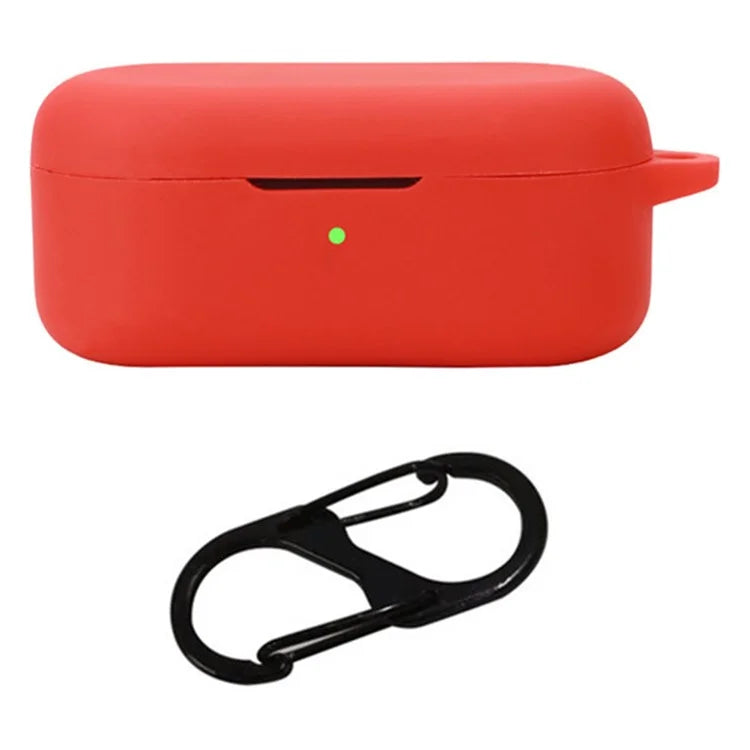 For Oppo Enco Buds2 Pro Case Soft Silicone Anti-Lost Earphone Protective Cover with Buckle