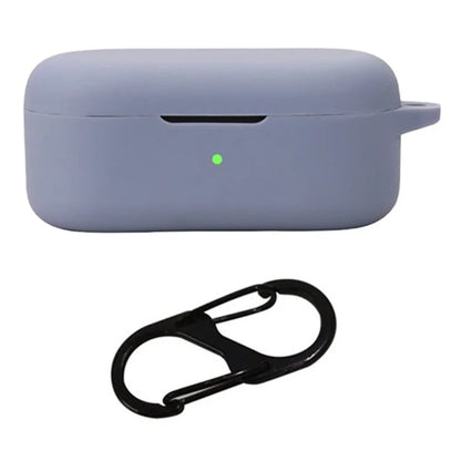 For Oppo Enco Buds2 Pro Case Soft Silicone Anti-Lost Earphone Protective Cover with Buckle