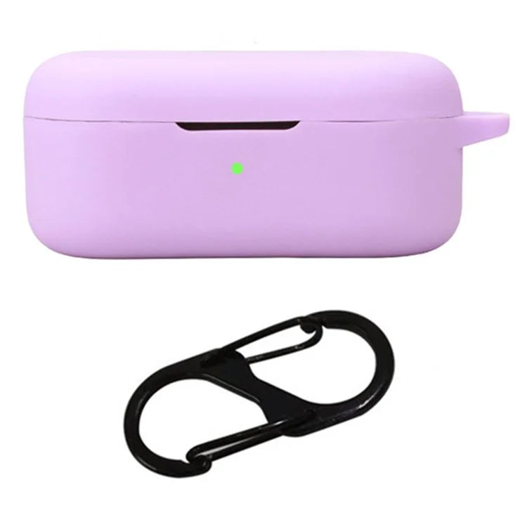 For Oppo Enco Buds2 Pro Case Soft Silicone Anti-Lost Earphone Protective Cover with Buckle