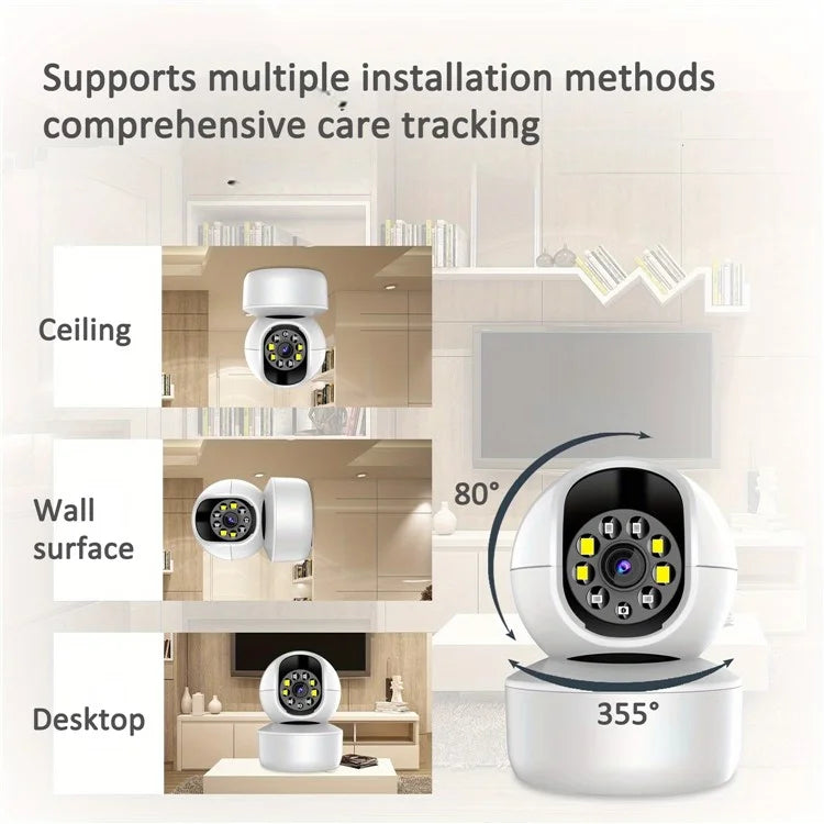 IK500 Home Security WiFi Camera Two-Way Voice Intercom HD Night Vision Camera