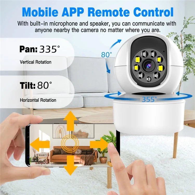 IK500 Home Security WiFi Camera Two-Way Voice Intercom HD Night Vision Camera