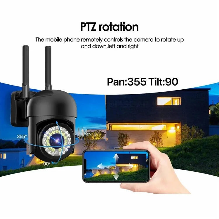 Q2 Motion Detection HD Night Vision Camera WiFi APP Monitoring Home Store Surveillance Camera