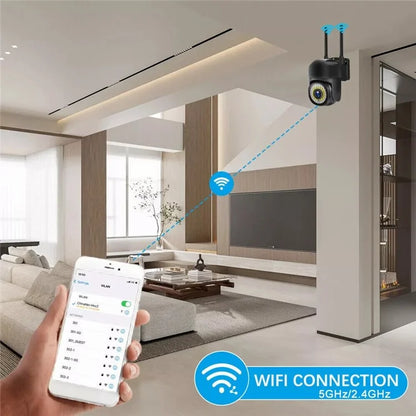 Q2 Motion Detection HD Night Vision Camera WiFi APP Monitoring Home Store Surveillance Camera