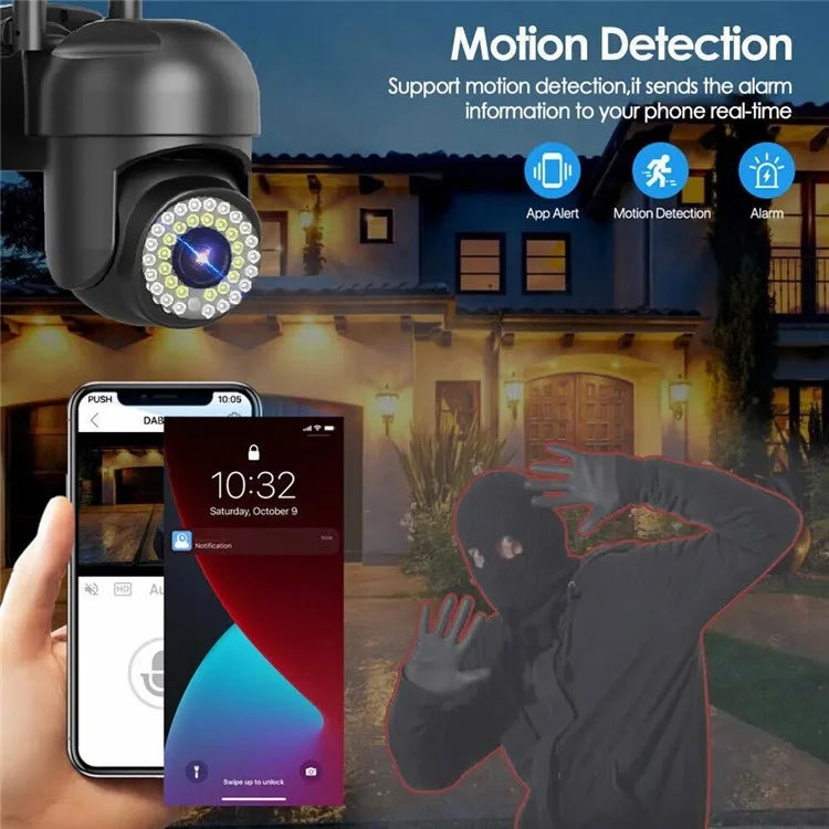 Q2 Motion Detection HD Night Vision Camera WiFi APP Monitoring Home Store Surveillance Camera
